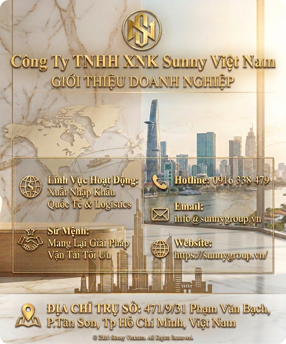 Công Ty TNHH XNK Sunny Việt Nam